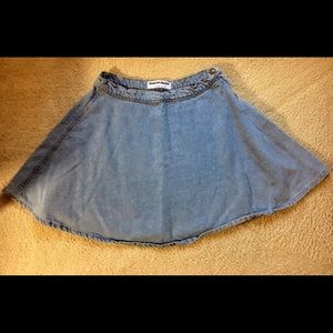 American Apparel Jean Skirt - small